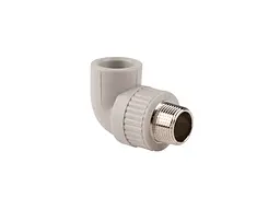 Кут Thermo Alliance 3/4" 90° d 25мм поліпропіленовий 3/4"З для поліпроп. труб (DSE4035)