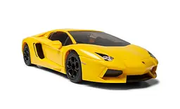 Конструктор Airfix автомобіль QUICKBUILD Lamborghini Aventador Yellow J6026 - мініатюра 4