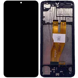 Дисплей Samsung A055 Galaxy A05 чорний, з рамкою