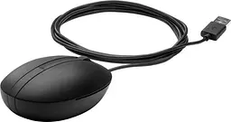 Мишка дротова HP 320M, 3кн., 1000 dpi, чорна - мініатюра 3