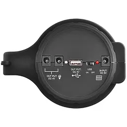 Ліхтар станція Luxury YJ-1902T 5W+22SMD 2 лампи + Powerbank + solar + ЗУ220В (3 режими) - мініатюра 7