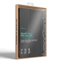 Чохол-книжка для планшета Apple iPad Pro 13 (2024)/Pro 13 (2025) M5, Smart Fold Pen, сірий, 13 дюймів, з екошкіри + TPU, з магнітною застібкою, підставкою, тримачем під стилус, протиударний, з функцією Wake/Sleep, ArmorStandart (ARM78139) - мініатюра 8