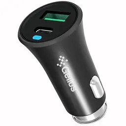 Автомобільний зарядний пристрій Gelius Pro Twix QC GP-CC006 Black - мініатюра 6