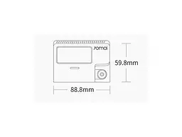 Автомобільний відеореєстратор Xiaomi 70mai Dash Cam A800S (1 камера) - мініатюра 9