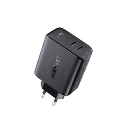 Адаптер мережевий ACEFAST A9 40W блок зарядний чорний