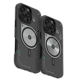 Прозорий чохол Aulumu A16 Frosted Case Translucent Gray, що світиться в темряві, для iPhone 16 Pro Max - мініатюра 2