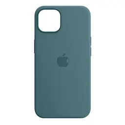 Силиконовый противоударный чехол-накладка для Apple iPhone 15, панель с защитой всего корпуса, софт-тач, pine green, ArmorStandart (ARM69834)