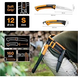 Будівельна пила Fiskars Xtract SW72, 123860 (1000612) - мініатюра 3