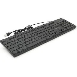 Клавіатура з підсвічуванням USB Jedel K510, довжина кабелю 170 см, (Eng), (483х188х35 мм) Black, 104к, Q20