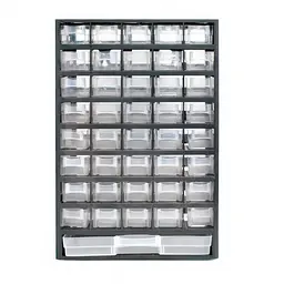 Пластиковий органайзер вертикальний для дрібниць 12" 310*138*490 мм INTERTOOL BX-4012 - мініатюра 3