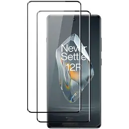 Захисне скло DK для OnePlus 12R/Ace 3/Ace 3 Pro 3D Full Glue 020765 black 2 шт.