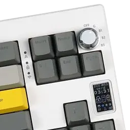Клавіатура бездротова Epomaker Shadow-X Mulan Switch UA RGB White (SHX-W-M) - мініатюра 3
