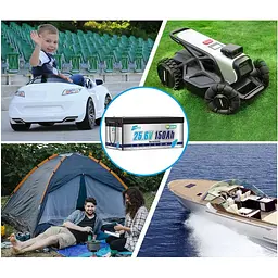 Акумулятор HRBEEnergy LiFePO4 24V 25.6V/150Ah/3840Wh [113745] - мініатюра 6