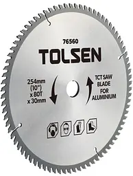 Диск пильний по люмінію 305х100Tх30мм Tolsen hoz0013935