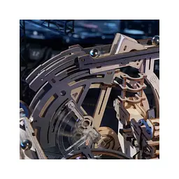 Конструктор Robotime Rokr дерев'яний 3D Мармуровий космодром (LGC01) - мініатюра 6