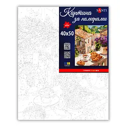 Картина за номерами Santi Французький сніданок, 40x50см (955778) - мініатюра 2