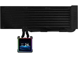 СВО Lian Li HydroShift II LCD-S 360N FANLESS Black (G89.GHS2LCDS36NB.00) - мініатюра 2