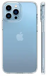 Чохол прозорий протиударний Spigen Liquid Crystal для iPhone 13 Pro (6.1") Crystal Clear - мініатюра 2