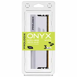 Модуль пам'яті для комп'ютера DDR4 8GB 3600 MHz Onyx White RGB Prologix (PRO8GB3600YWR4) - миниатюра 4