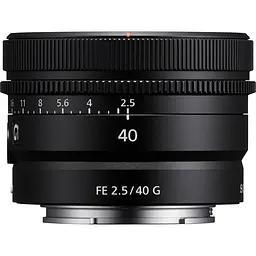 Об'єктив Sony FE 40mm f/2.5 G (SEL40F25G) [106631] - мініатюра 3