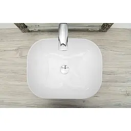 Умивальник Rea Mona Slim 40,2x50,7 білий (REA-U6300) - мініатюра 2