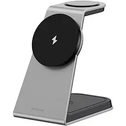 Бездротовий зарядний пристрій Proove Omni Power 3в1 Gray (WSOP15020003) [103728] - мініатюра 1