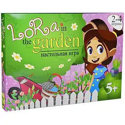 Настольная Игра-бродилка Lora in the garden Strateg 30514 рус.