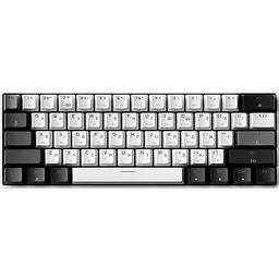 Клавіатура GamePro Genesis Infinity Black/White (MK130BW)