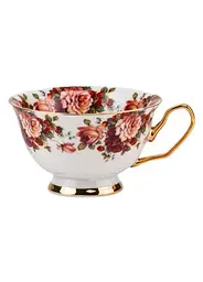 Чашка с блюдцем Elisey English Garden красный 200 мл (9217-007) - миниатюра 3