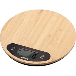 Ваги кухонні Ardesto 5 кг бежеві (SCK-901WOOD)