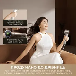 Фен Dreame Grand White (AHG11C-WH) - мініатюра 8