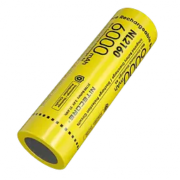 Акумулятор 21700 Nitecore NL2160 6000mAh Li-Ion (Жовтий) - мініатюра 2