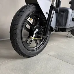 Міський електровелосипед EVOBIKE Nova S 500W з пасажирським сидінням, поворотниками, корзиною та дисплеєм, 48V 12Ah (економний, до 40 км/год), графітові-сірого кольору  - мініатюра 21