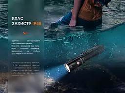 Ручний ліхтарик Fenix LD30R 1700 люмен Type-C (Чорний) - мініатюра 8