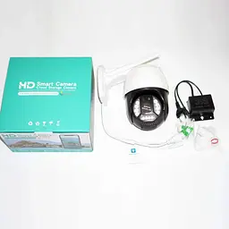 IP камера відеоспостереження RIAS P20 v380 APP Wi-Fi 3MP 4G вулична з віддаленим доступом White - мініатюра 5