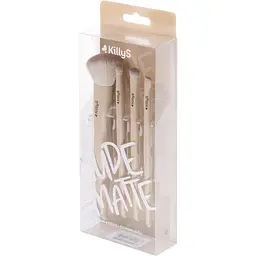 Набір пензлів для макіяжу Killys Nude Matte 4 шт. (500257) - мініатюра 2