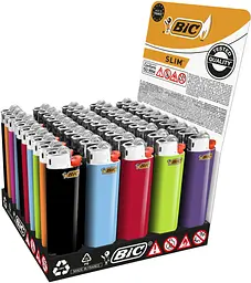 Запальнички Bic J23 Slim блок 50 шт - мініатюра 2