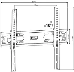 Кріплення для телевізора ITech PB-4T 26 - 55'' [60613] - мініатюра 2