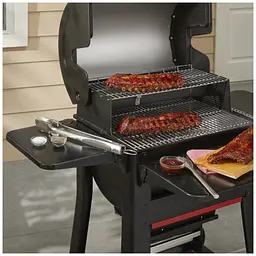 Сталевий складаний боковий стіл Weber для Searwood 600/600 Xl (3400140) - мініатюра 3