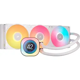 Система рідинного охолодження Corsair iCUE LINK TITAN 360 RX LCD White AIO (CW-9061026-WW)