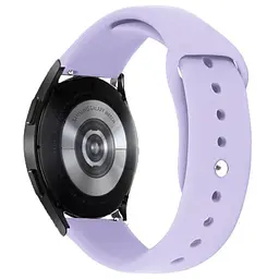 Силіконовий ремінець Sport для Smart Watch 20mm Бузковий / Dasheen