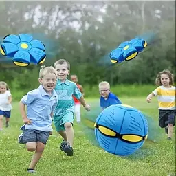 Мяч летающий трансформерный Bambi FLAT BALLКрасный - миниатюра 6