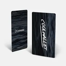 Набір криптогаманців CoolWallet Go із 2-х карток Dark Tide (CWGODT)