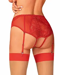 Трусики Obsessive Dagmarie M/L червоний - мініатюра 4