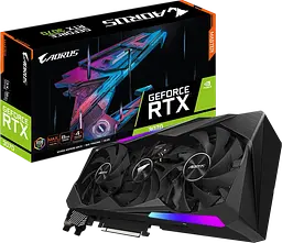 Відеокарта GeForce RTX 3070 8GB Gigabyte Aorus Master (GV-N3070AORUS M-8GD) Б/В