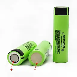 Промисловий Li-Ion акумулятор Panasonic NCR18650B 3400 mAh без захисту 18650 - мініатюра 7