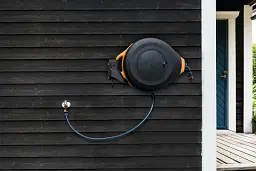 Кронштейн настінний для котушки шланга Fiskars 130 мм 1.6 кг (1027095) - мініатюра 3