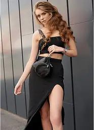 Сумка жіноча Sambag Sofi N чорна 20 х 18 х 5 см (88193001n) - мініатюра 4