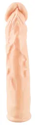 Насадка на пеніс You2Toys Orion Silicone Extension 19 см тілесний - мініатюра 2
