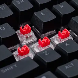 Клавіатура механічна Alloy Rise 75key, Red, USB-A, EN/UA, RGB, чорний HyperX teh0013836 - мініатюра 7